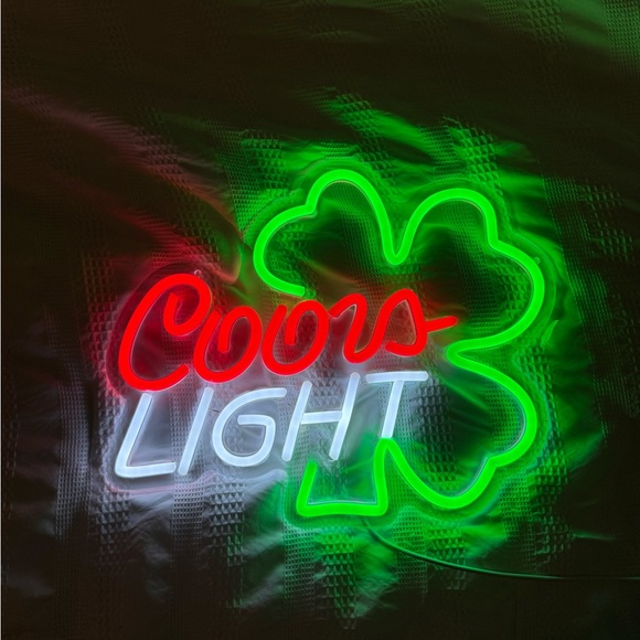 Coors Light Neon Bar Sign - Picture 1 of 2
